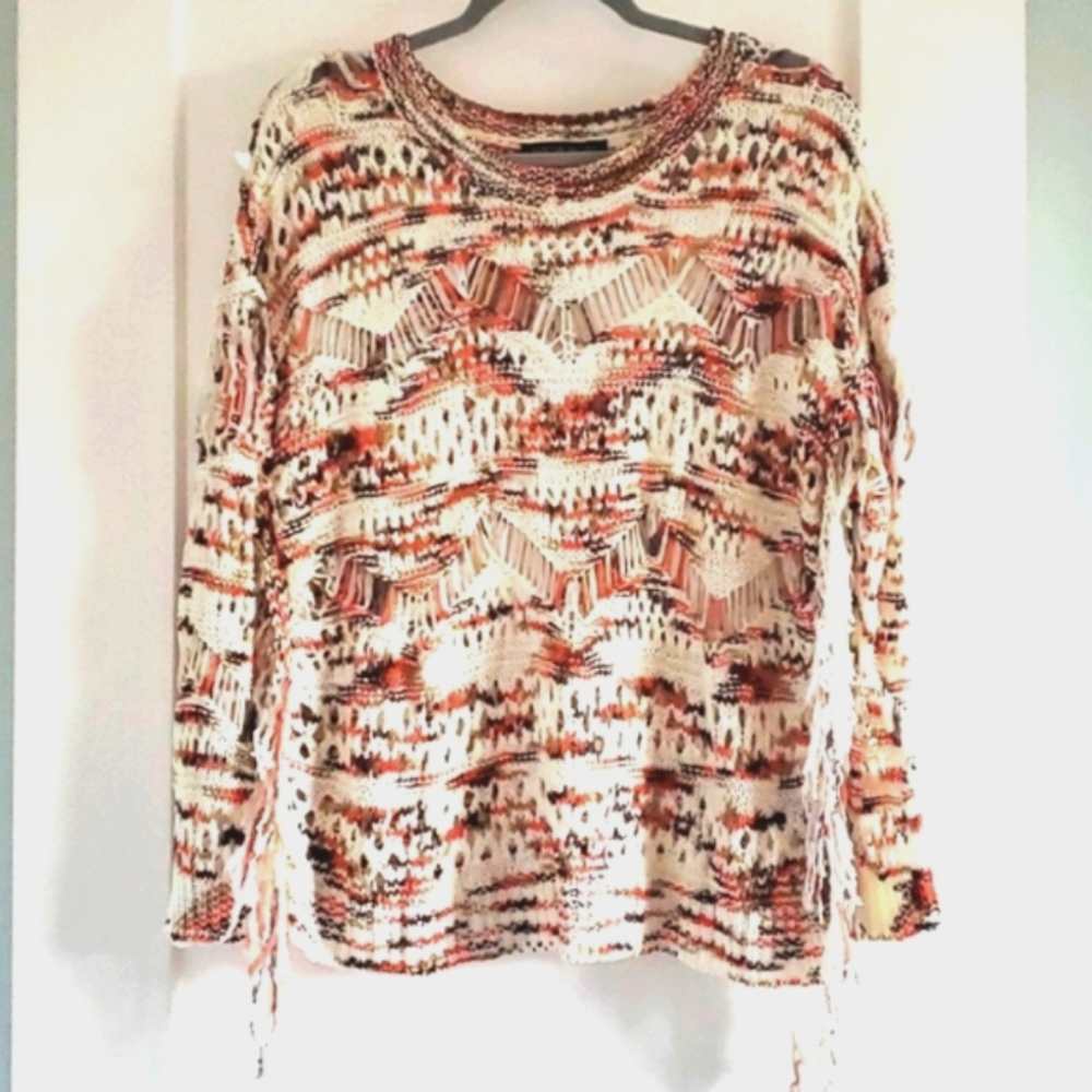 Boston Proper Multicolor Knit Sweater